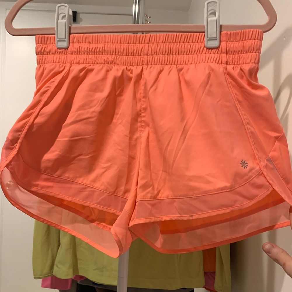 Athleta Mesh Racer Run Short